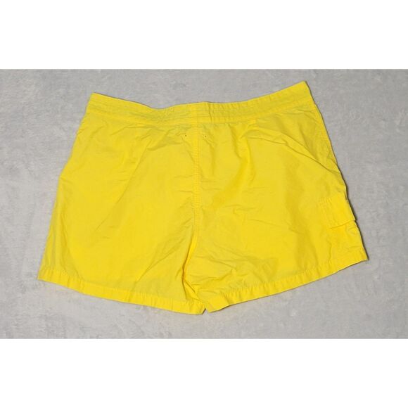 346 Brooks Brothers Yellow 4" Inseam Swim Trunks 70% Cotton 30% Nylon Mens W36 - Picture 2 of 8